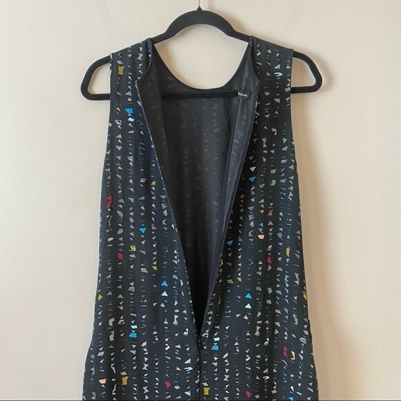 EMPORIO Armani-A Line Jacquard Speckle Printed Dress (Size:38US) - Picture 4 of 16